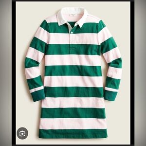 J. Crew Crewcuts Rugby Striped Collared Shirt Dress 12